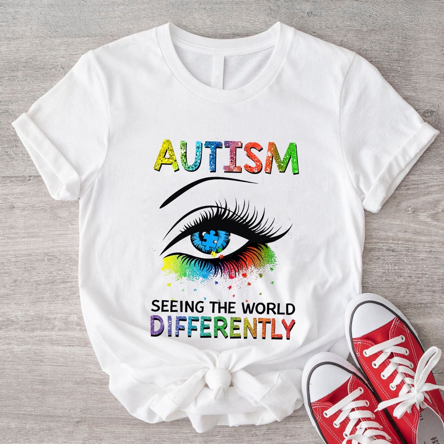 Autism Eye Seeing The World From A Differently Shirts