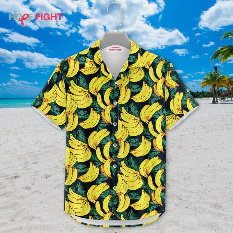 Tropical Banana Hawaiian Shirt - Fun Fruit Lovers Summer Outfit