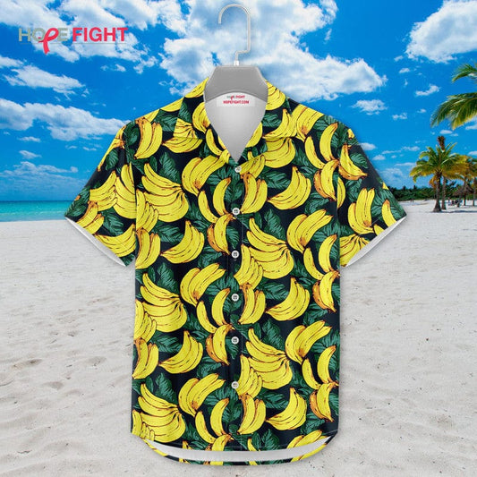 Tropical Banana Hawaiian Shirt - Fun Fruit Lovers Summer Outfit