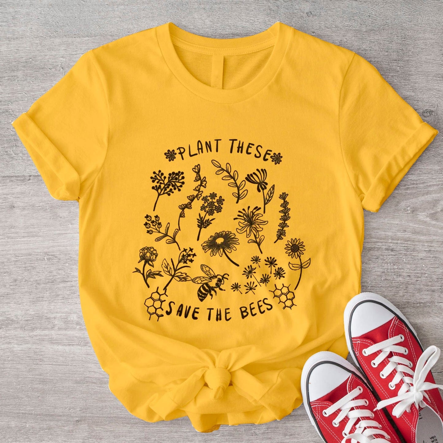 Plant These Save The Bees T Shirt