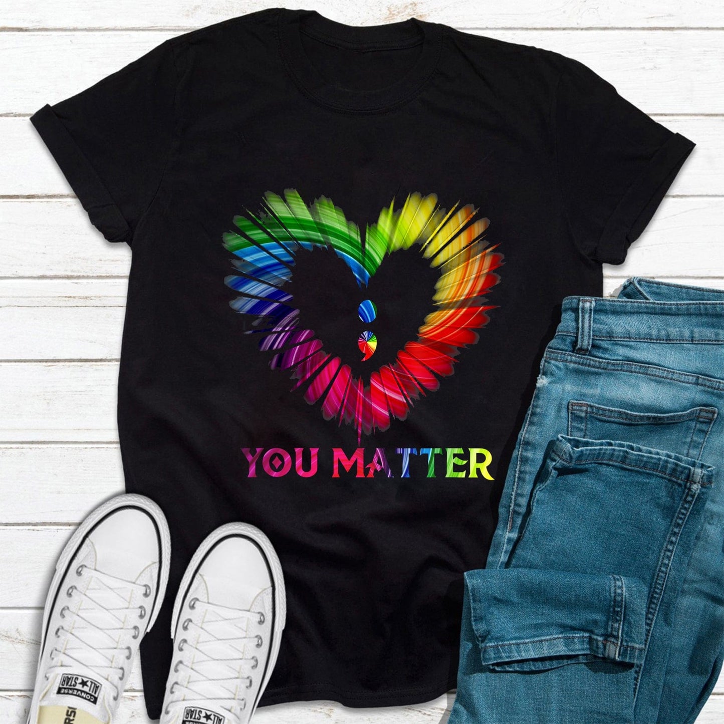 Camisetas de concienciación sobre el suicidio "You Matter"