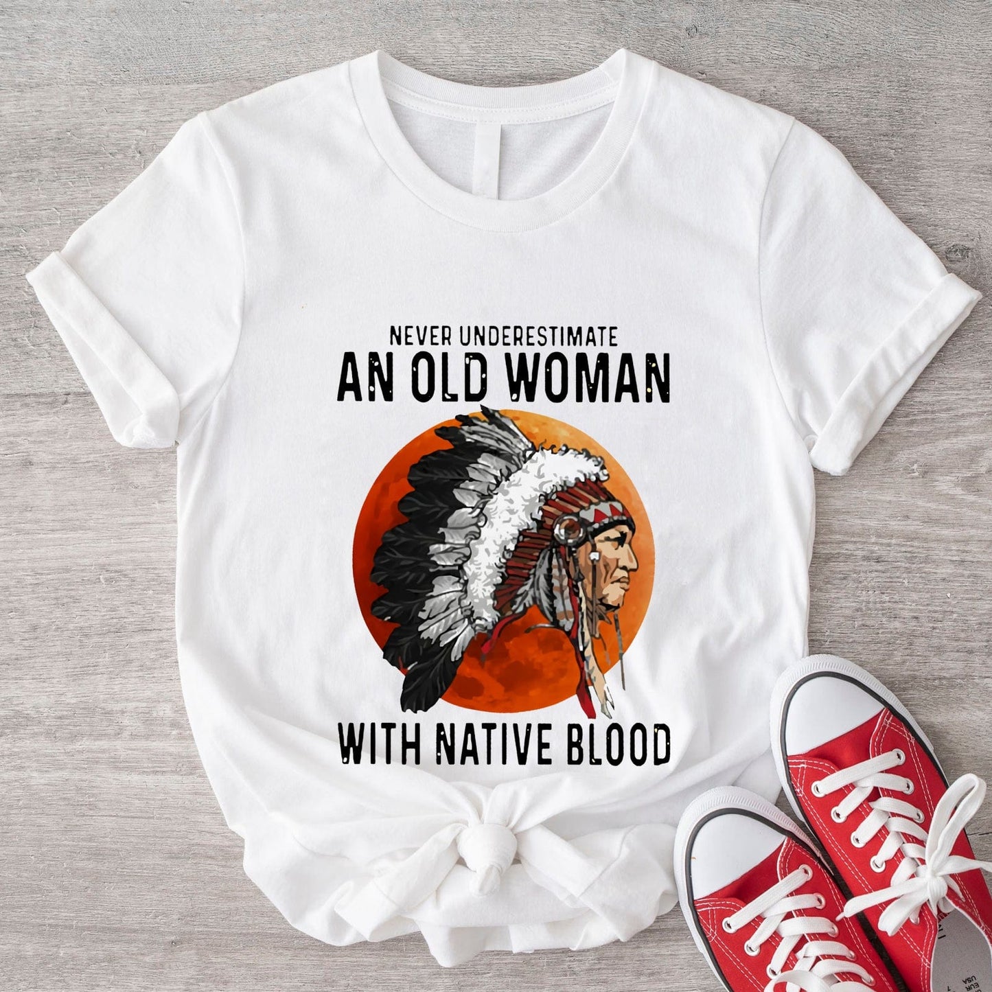 Nunca subestimes a una anciana con sangre indígena