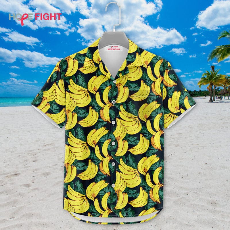 Tropical Banana Hawaiian Shirt - Fun Fruit Lovers Summer Outfit