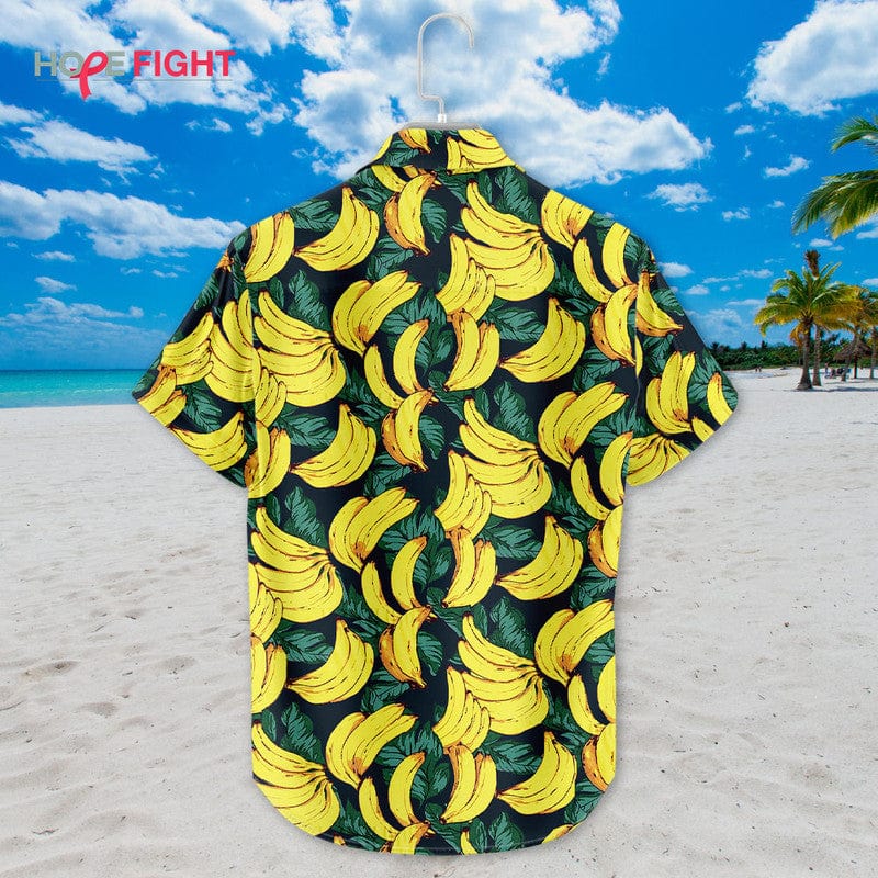 Tropical Banana Hawaiian Shirt - Fun Fruit Lovers Summer Outfit