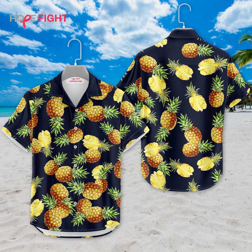 Pineapple Hawaiian Shirt for Summer Vibes