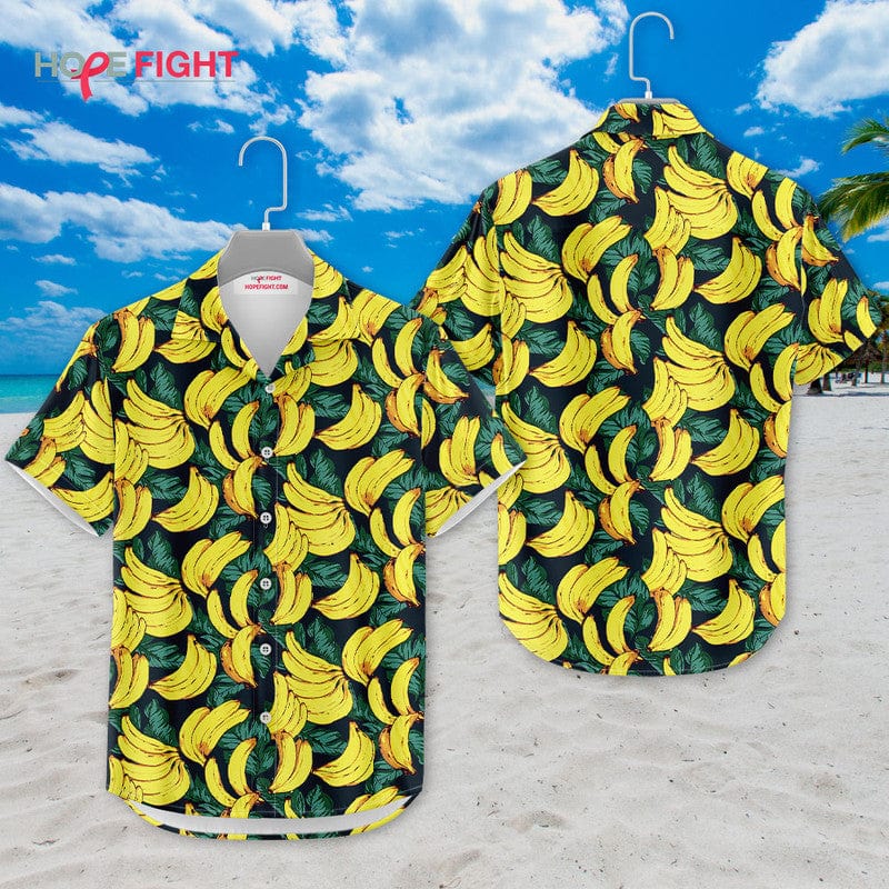 Tropical Banana Hawaiian Shirt - Fun Fruit Lovers Summer Outfit