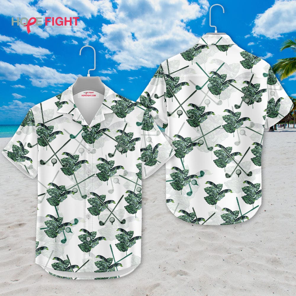 Tropical Golf Hawaiian Shirt