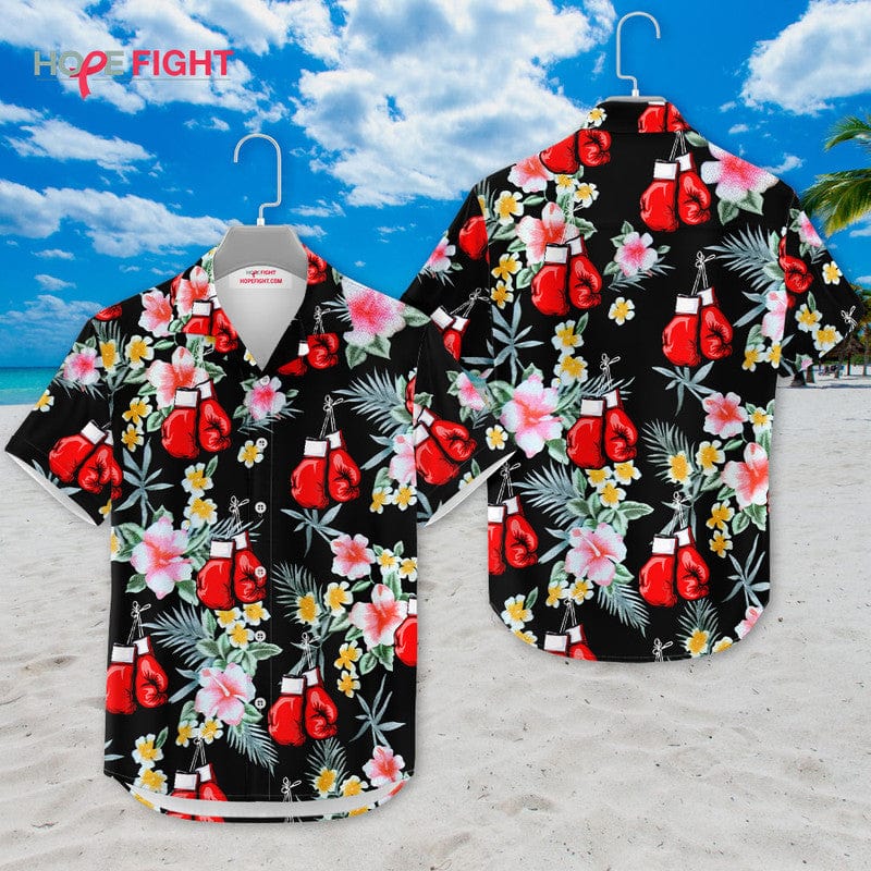 Tropical Boxing Hawaiian Shirt - Fun Boxer Training Outfit