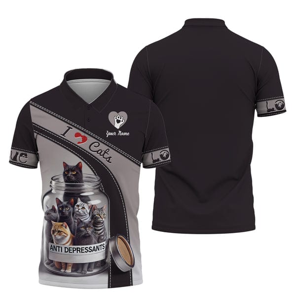 Personalized Cat Lover Shirt, All Over Printed