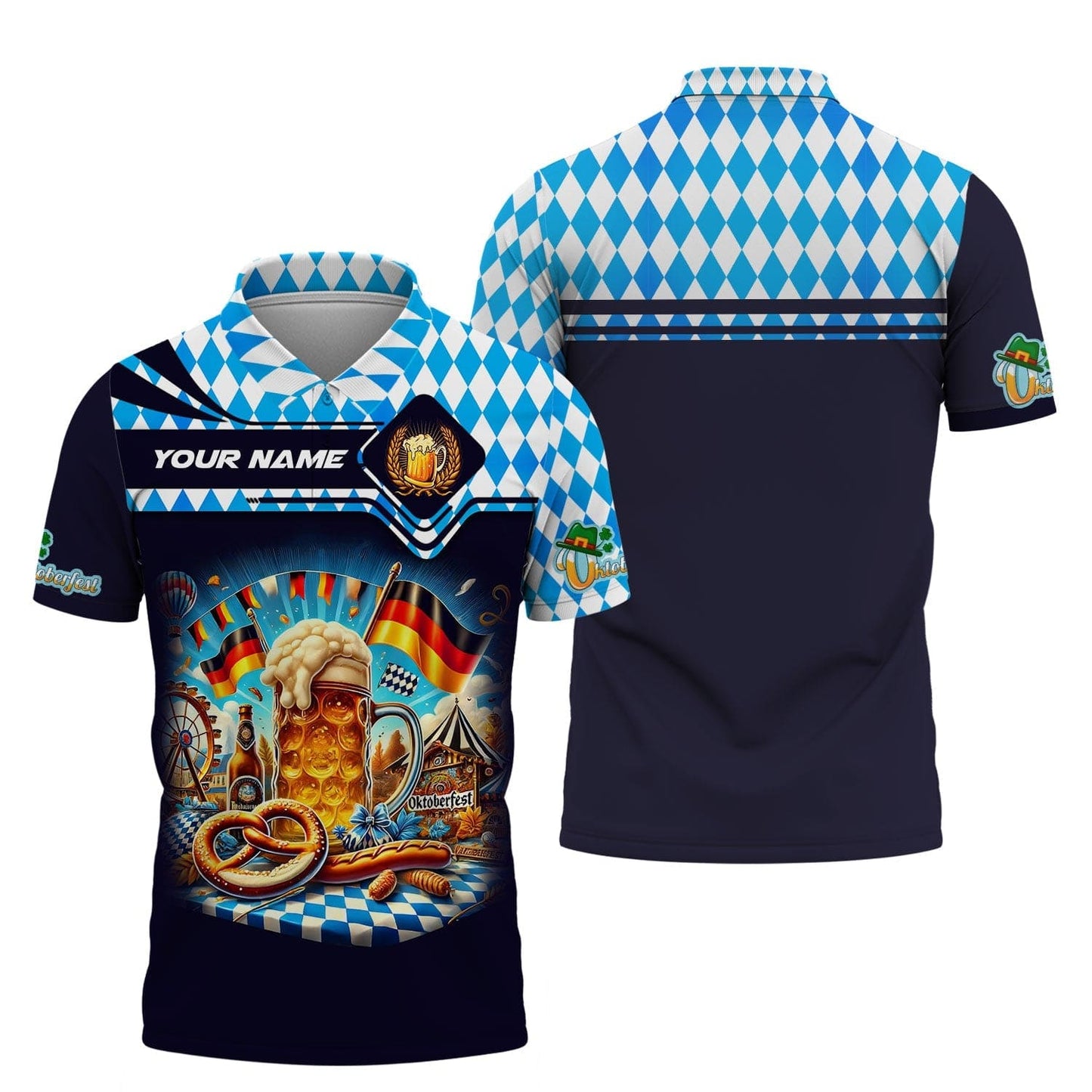 Personalized Oktoberfest Shirt Pride Shirt Gift For Beer Lover, All Over Printed