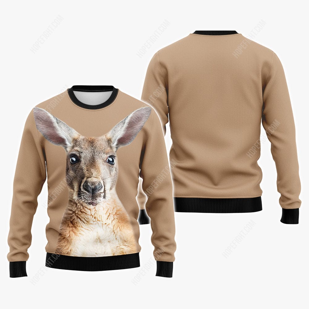 Kangaroo Shirt, Gift For Kangaroo Lover, All Over Printed