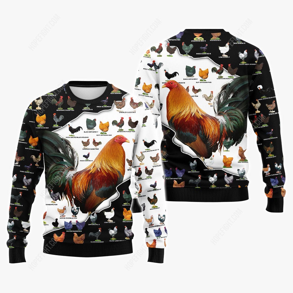 Rooster Shirt, Gift For Chicken Lover, All Over Printed