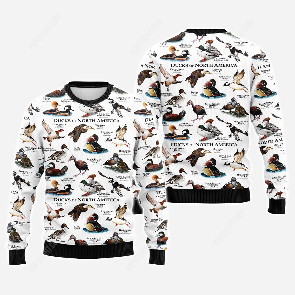 Duck Love Shirt, Duck Shirt Gift, All Over Printed