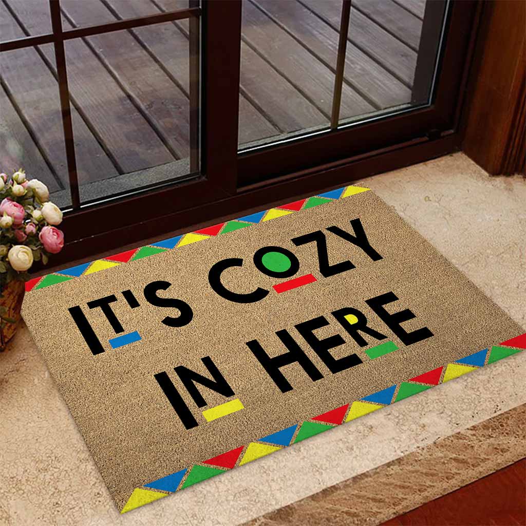 It's Cozy In Here - African American Doormat