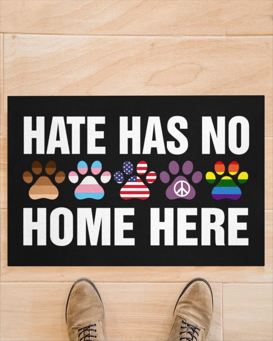 LGBT Hate Has No Home Here Dogs Doormat