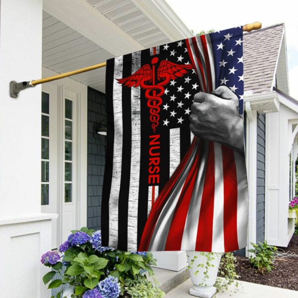 Nurse Flag Nurse American Flag