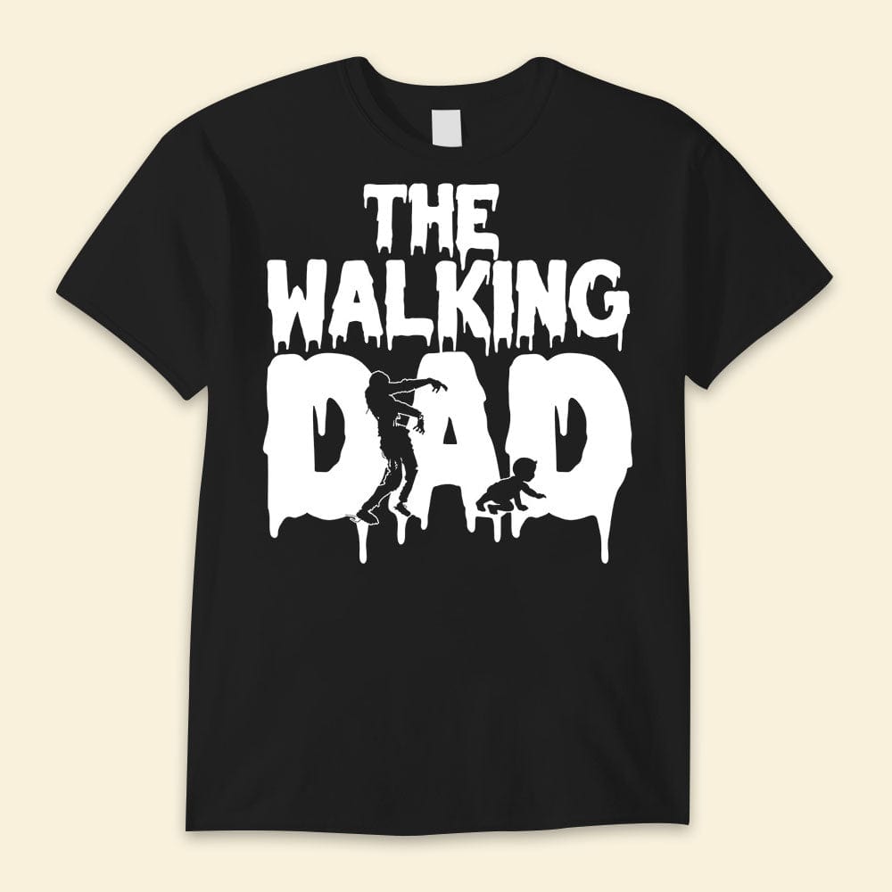 Camisetas del Día del Padre Feliz de The Walking Dad