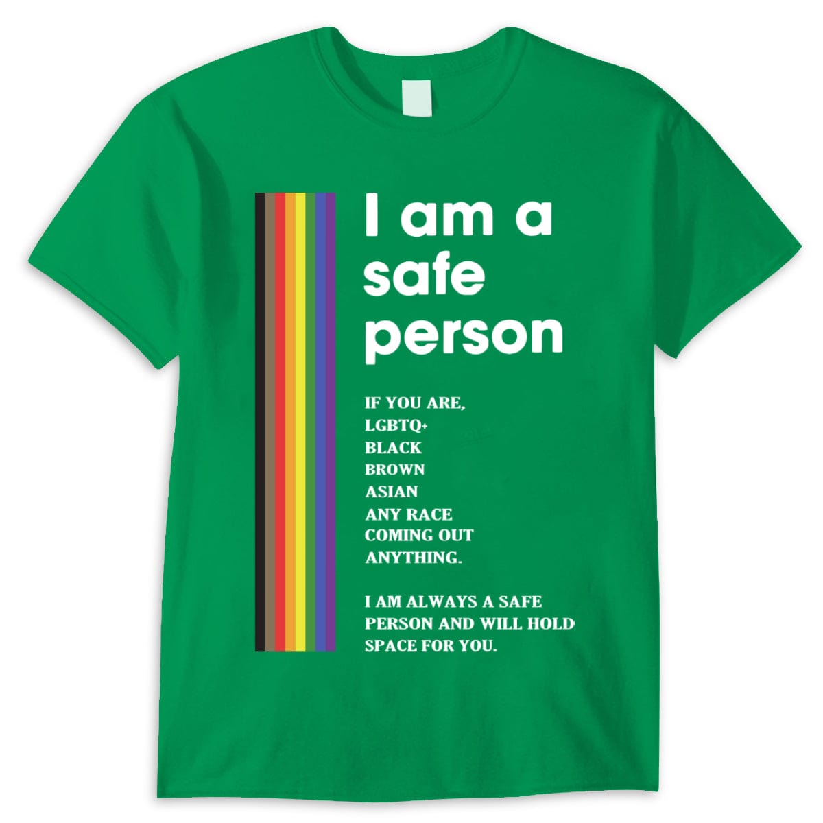 Soy una persona segura Camisetas del orgullo gay y lésbico LGBT