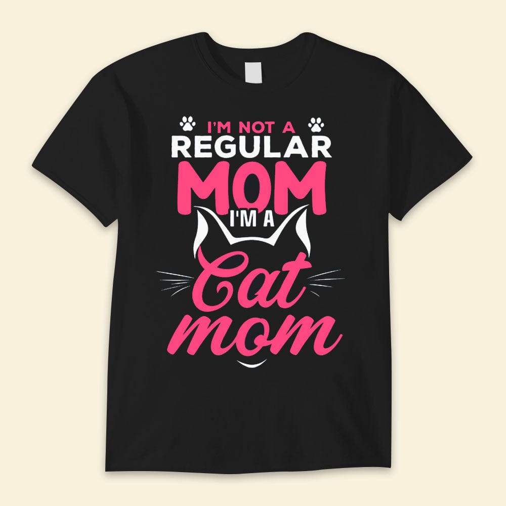 No soy una mamá normal, soy una mamá gata. Camisetas del Día de la Madre