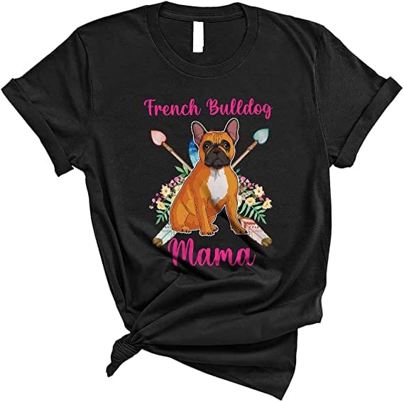 Camiseta de mamá bulldog francés