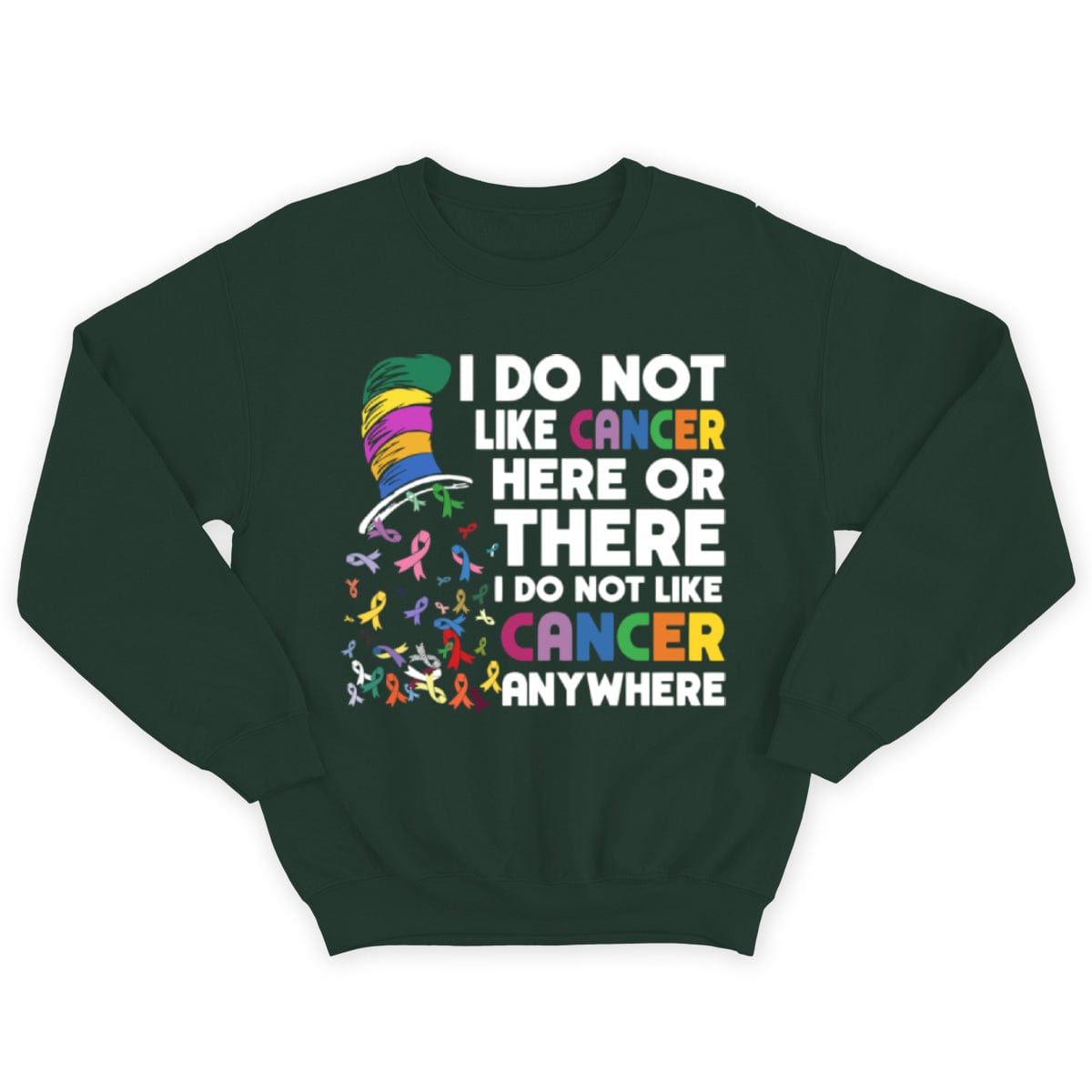 I Do Not Like Cancer Here Or There I Do Not Like Cancer Anywhere Shirts