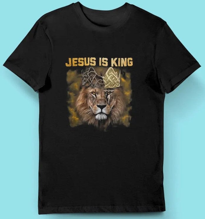 Camiseta Jesús es el rey león