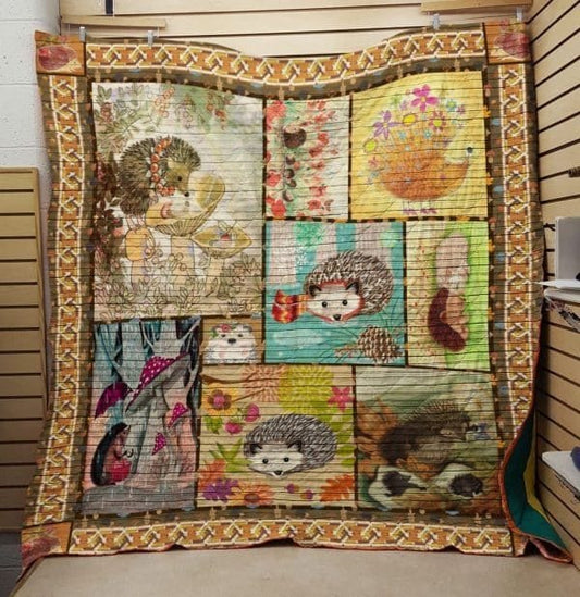 Family Hedgehog Blanket