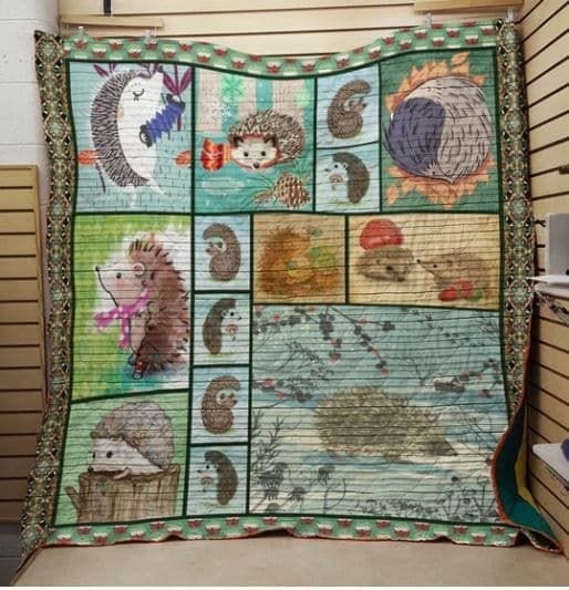 Forever In Love Hedgehog Blanket