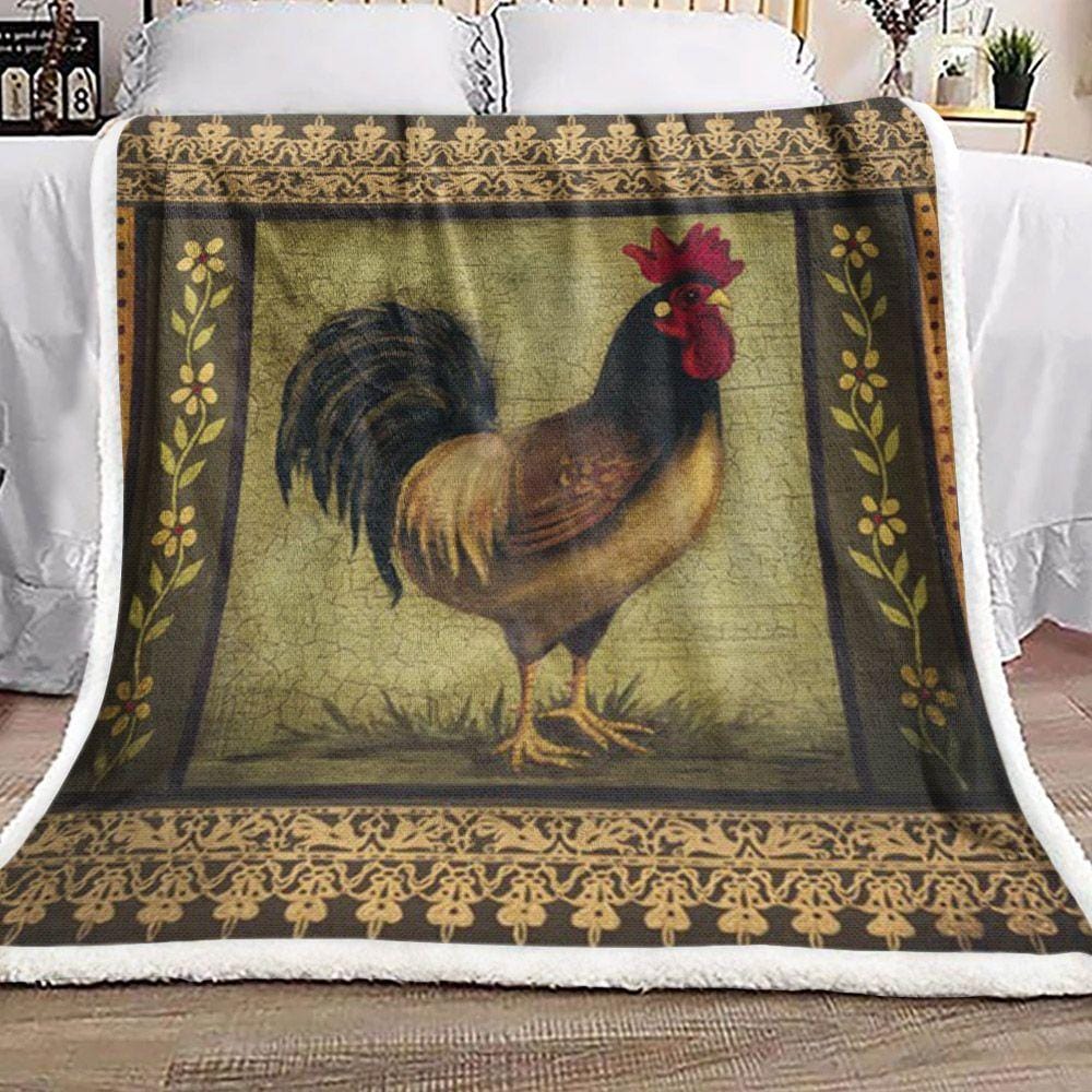 Rooster Chicken Blanket