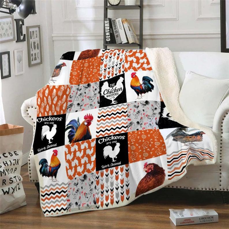 The Chicken Whisperer Chicken Blanket