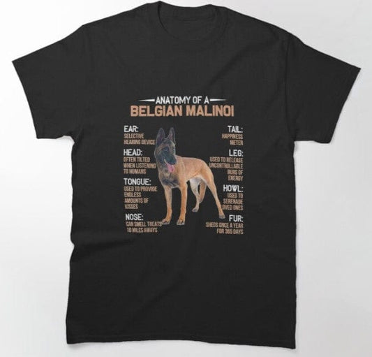 Anatomy Of A Belgian Malinoi Shirt