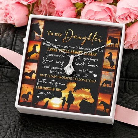 Collar para mi hija: te pido que siempre estés a salvo, amor, regalo para hija, joyería