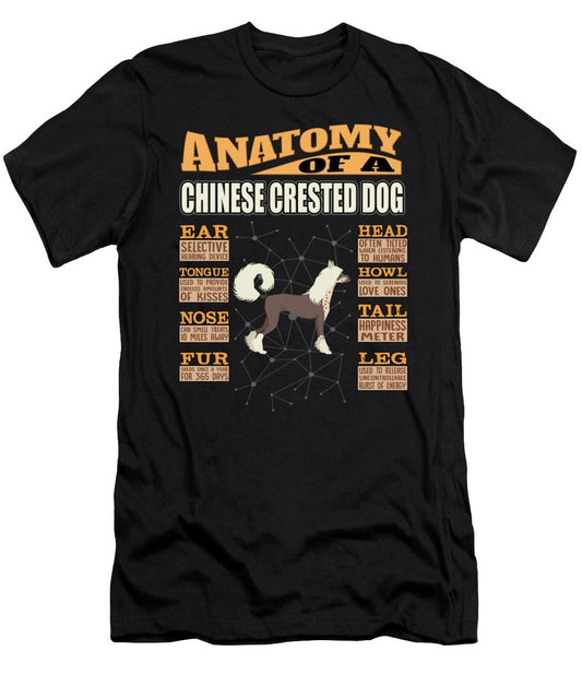 Anatomy Of A Chinese Crested Dog Shirt