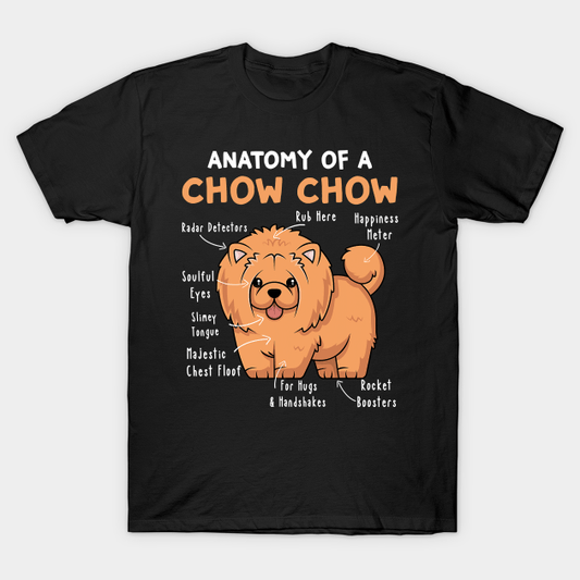 Anatomy Of A Chow Chow Shirt