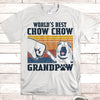 World's Best Chow Chow Grandpaw Shirt