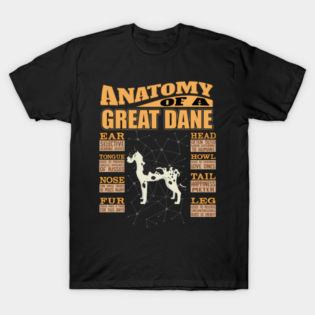 Anatomy Of A Great Dane Shirt