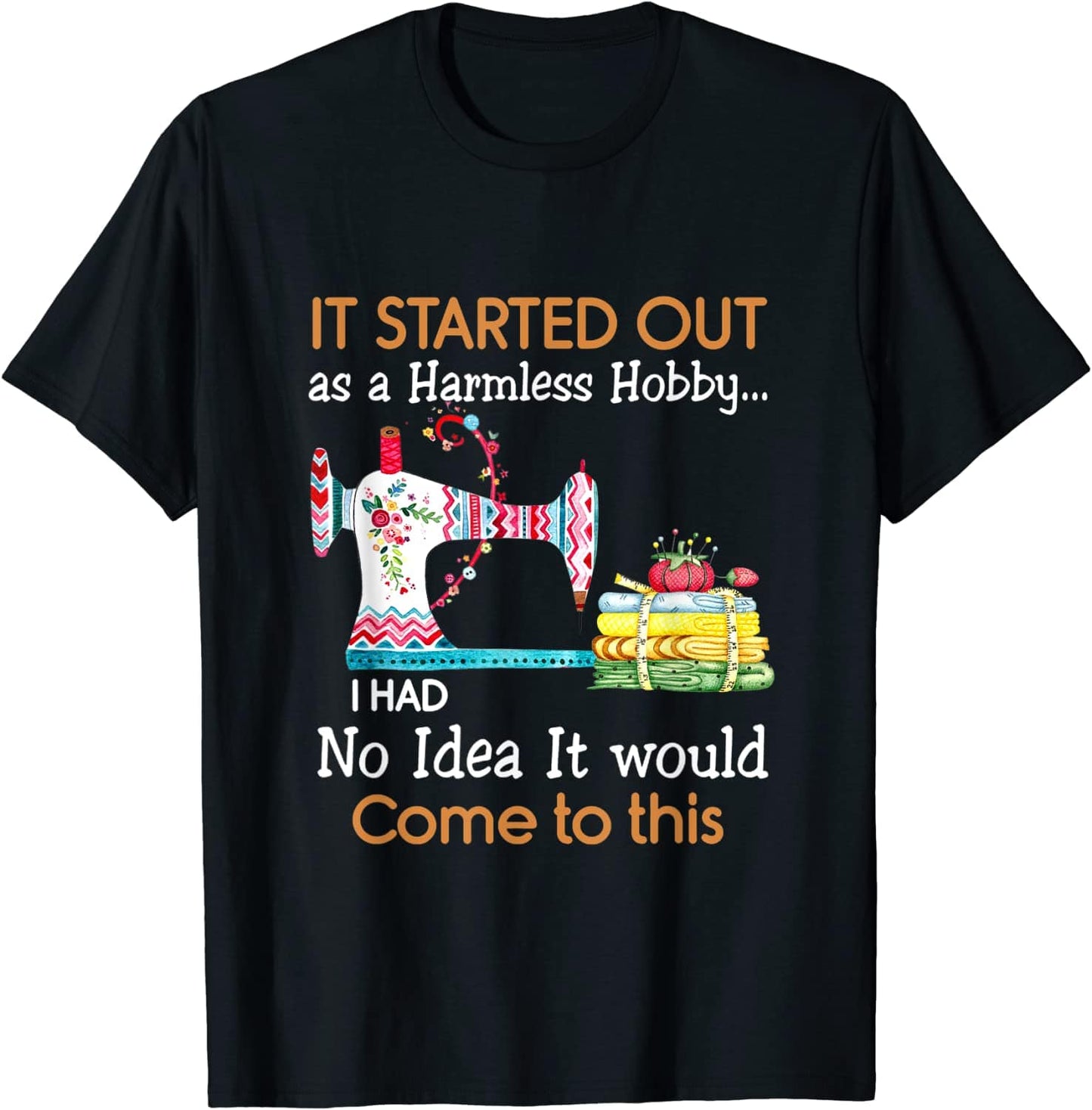 Comenzó como un pasatiempo inofensivo: coser camisas.