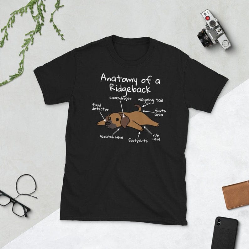 Anatomy Of A Rhodesian Ridgeback Shirt