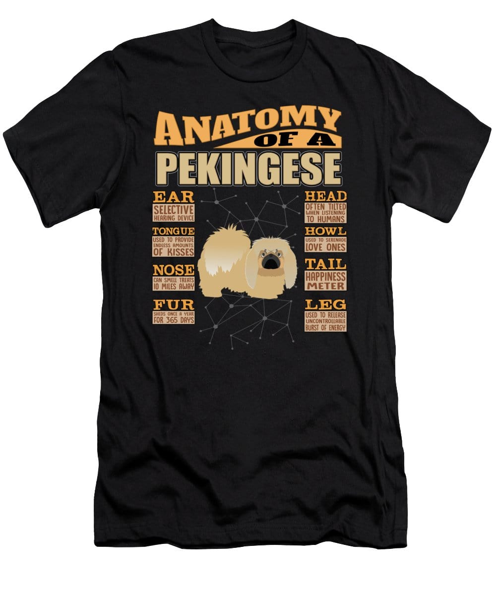 Anatomy Of A Pekingese Dog Shirt