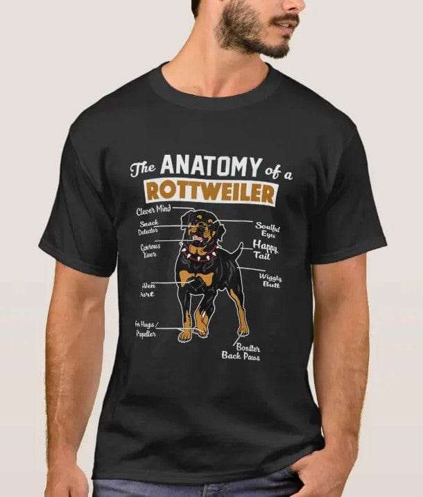 Anatomy Of A Rottweiler Shirt