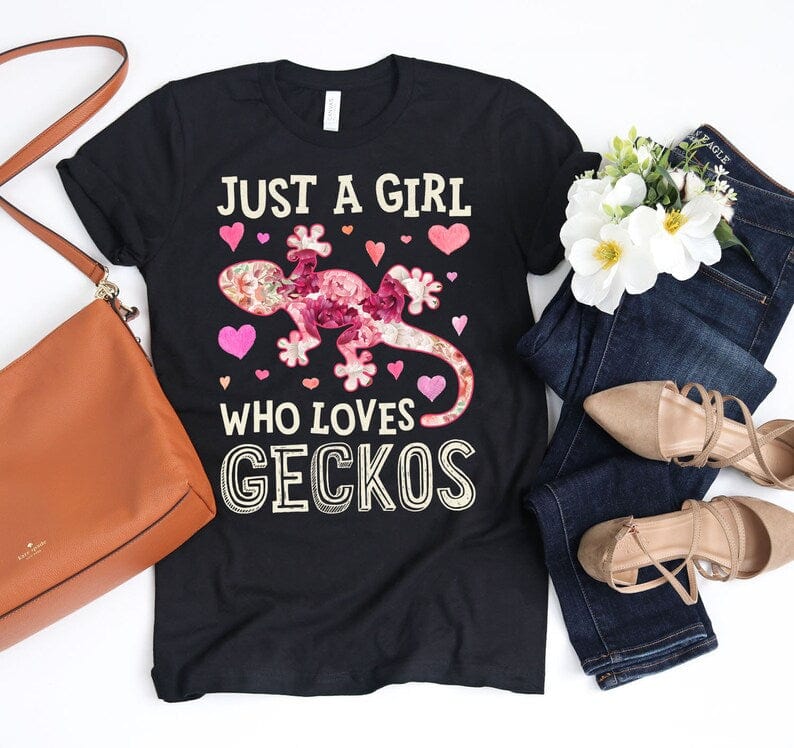 Just A Girl Who Loves Leopard Geckos Shirt
