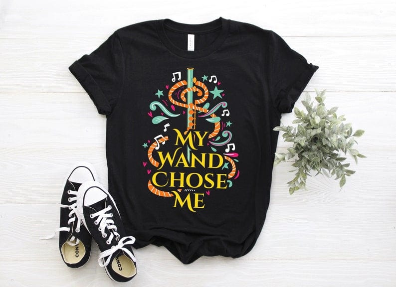 Retro Flute My Wand Chose Me Shirt