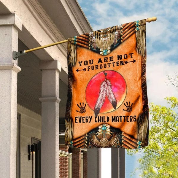 You Are Not Forgotten Native American House & Garden Flag