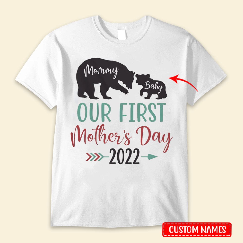 Personalized Our First Mother's Day Shirts