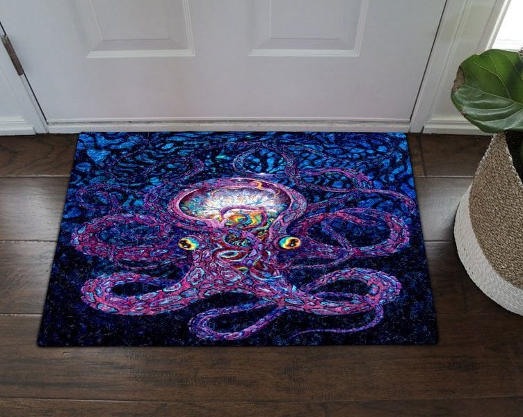 Hippie Octopus Hippie Doormat
