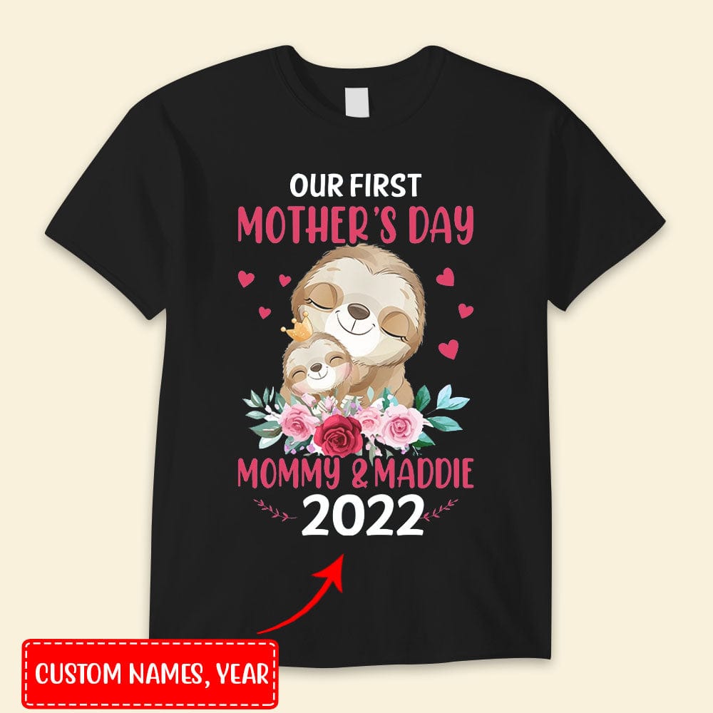 Personalized Our First Mother's Day Happy Mother's Day Shirts