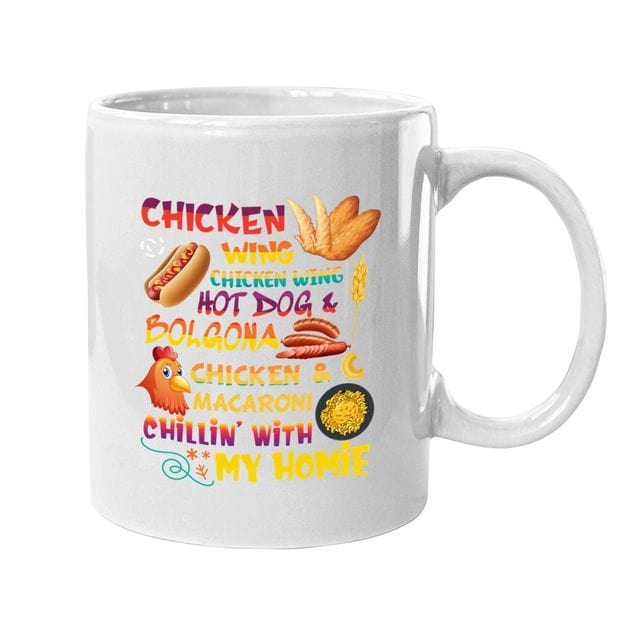 Chicken & Hot Dog Chicken Mug