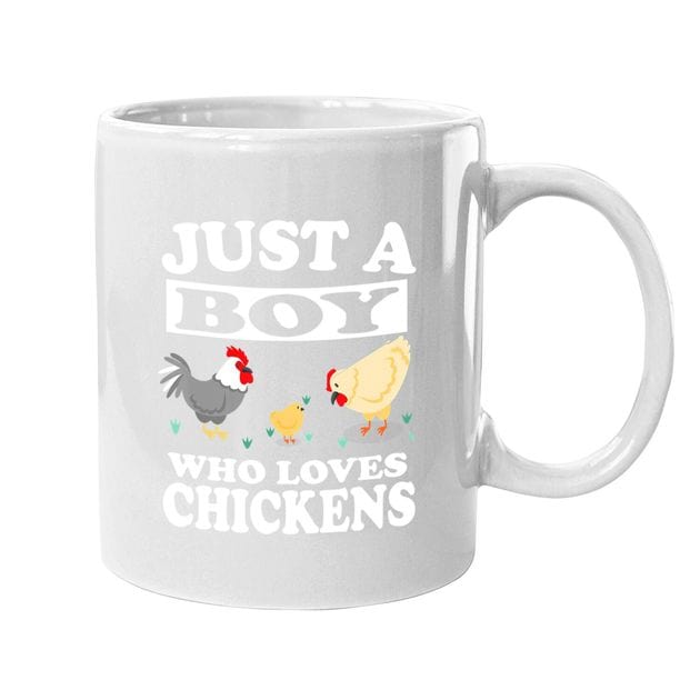 Just A Boy Who Loves Chicken Mug