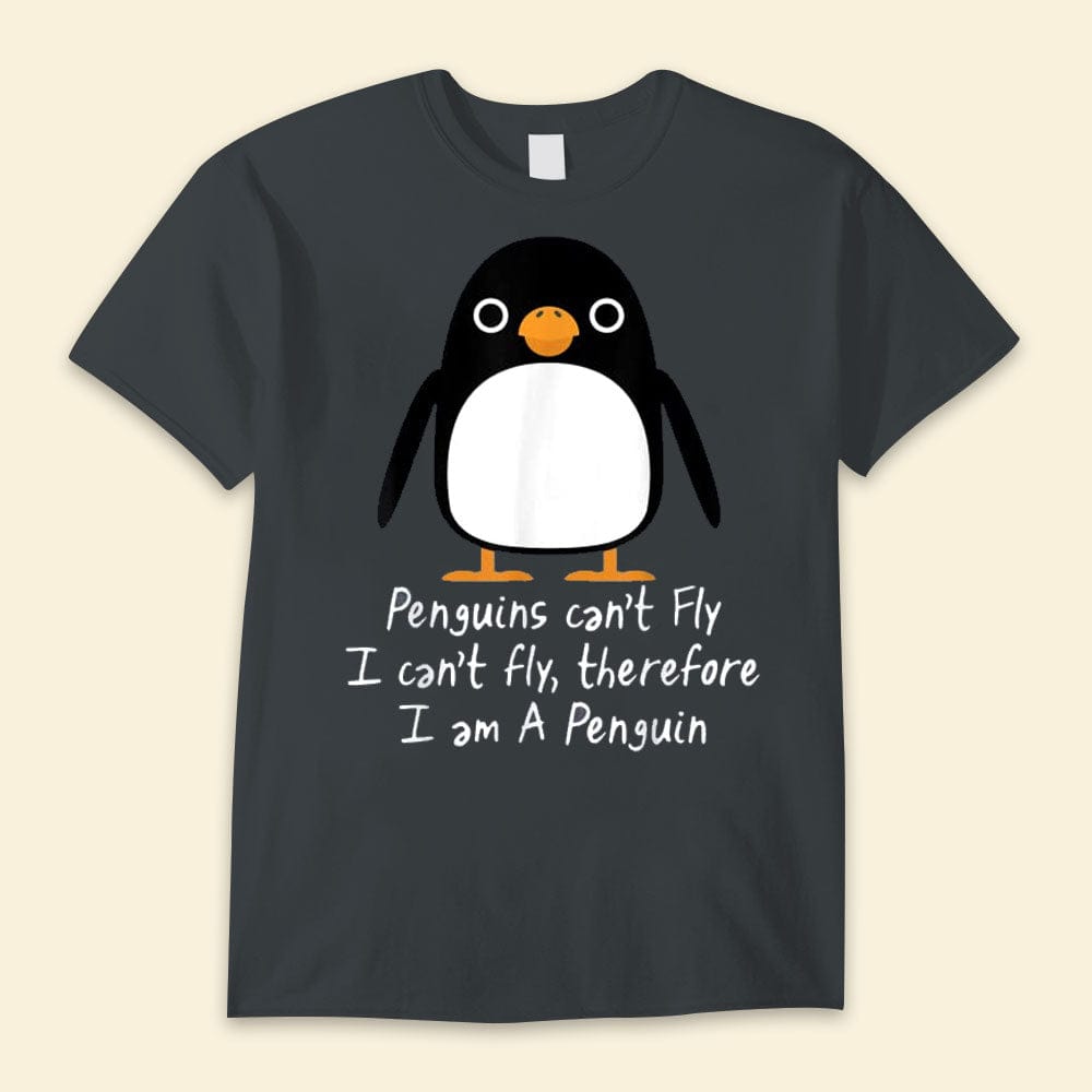 El pingüino no puede volar Camisetas de pingüino