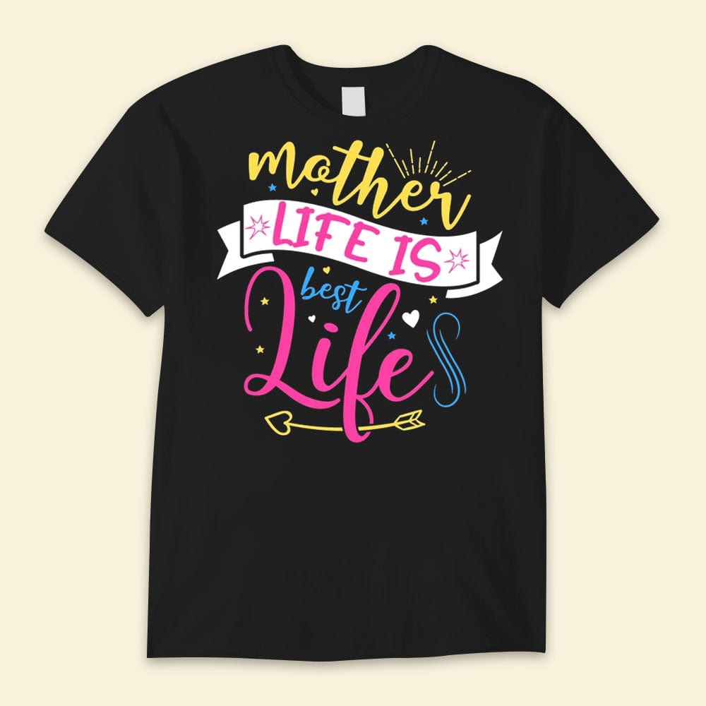 La vida de madre es la mejor vida Camisetas del día de la madre